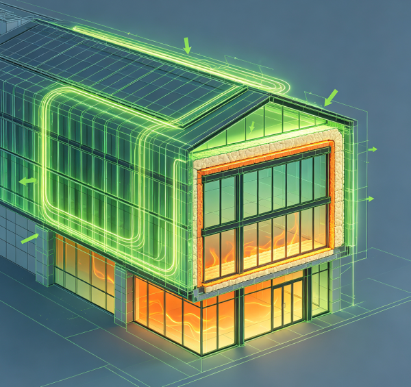 Commercial Building Envelope Energy Efficiency Assessment and Retrofit Recommendations